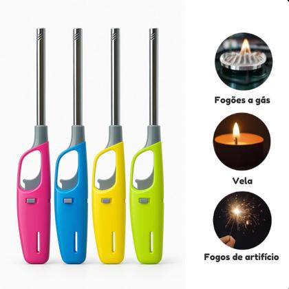 Imagem de Isqueiro Recarregável Flexível Para Acender Vela e Churrasqueira