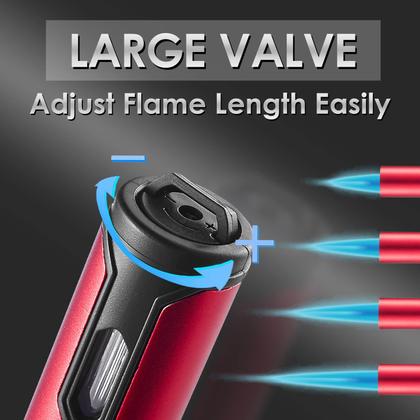 Imagem de Isqueiros Butane Torch Isqueiro de caneta recarregável Urgrette de 6 polegadas