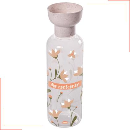 Imagem de Itens de Lavanderia Frascos Plásticos Com Copo Dosador