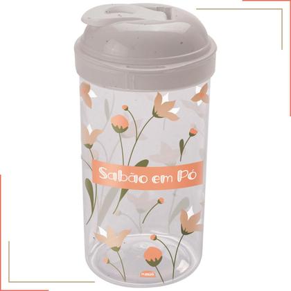 Imagem de Itens de Lavanderia Frascos Plásticos Com Copo Dosador