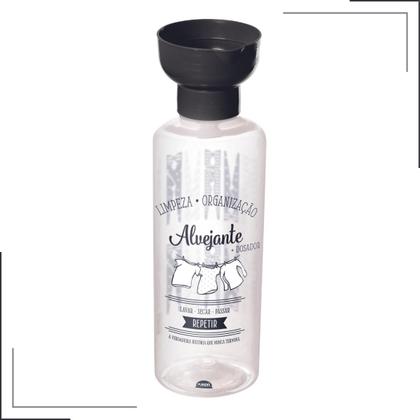 Imagem de Itens de Lavanderia Frascos Plásticos Com Copo Dosador