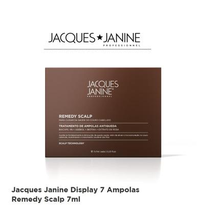 Imagem de Jacques Janine Display Com 7 Ampolas Remedy Scalp 7ml