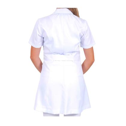 Imagem de Jaleco Feminino Acinturado Oxford Manga Curta Cores