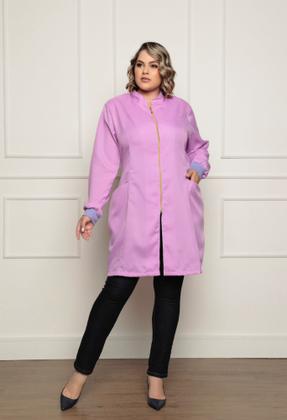 Imagem de Jaleco Feminino Nice Plus Size Lilás