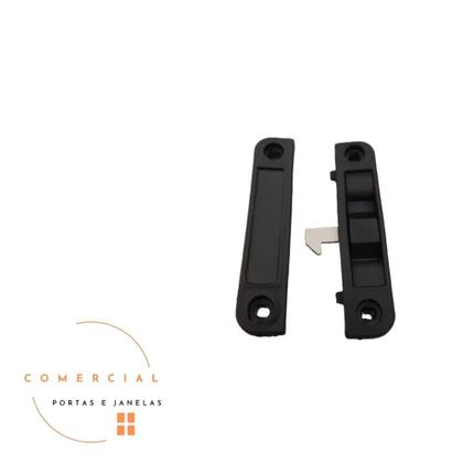 Imagem de Janela 4 folhas vidros 100x120 linha modular alumínio 18 preta