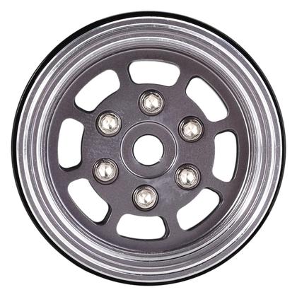 Imagem de Jantes de roda INJORA 1.0 Beadlock de alumínio de 8 raios para 1/18 TRX4M