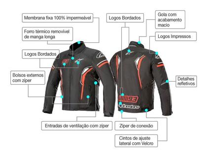 Jaqueta Alpinestars Marc Marquez Sepang Edição Limitada - Jaqueta