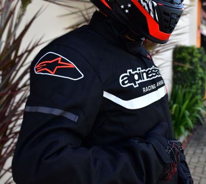Imagem de Jaqueta Alpinestars T SPS Ignition Wp Vermelho Impermeável