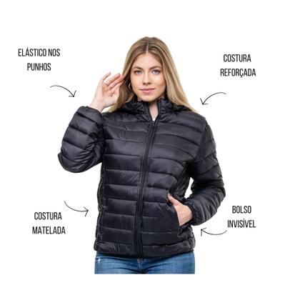 Imagem de Jaqueta Bobojaco Casaco Inverno Intenso Neve Frio Feminina