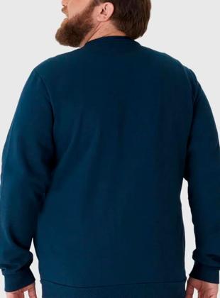 Imagem de Jaqueta Bomber Moletom Malwee 1000094107 Masculina Plus Size Flanelada T. G1/G3