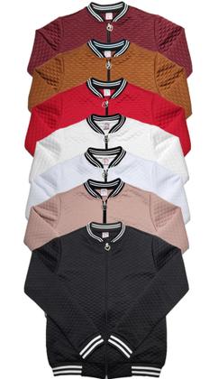 Imagem de Jaqueta Bomber Plus Size,Matelasse,Outono Inverno G1 G2 G3