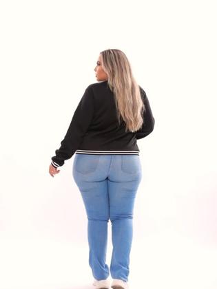 Imagem de Jaqueta Bomber Plus Size,Matelasse,Outono Inverno G1 G2 G3