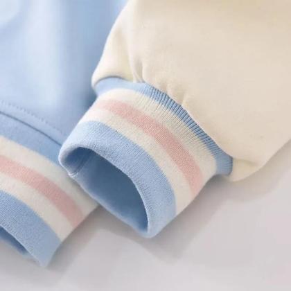 Imagem de Jaqueta Cardigan Infantil De Anime Sanrio Cinnamoroll Fantasia Cosplay Casaco De Beisebol Primavera