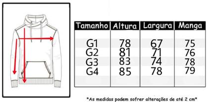 Imagem de Jaqueta Casaco Moletom Masculino Plus Size 904626 tam: G1, G2, G3, G4