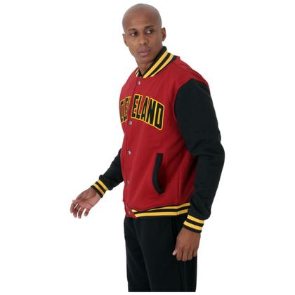 Imagem de Jaqueta College Moletom Masculina M10 Hoop Cleveland