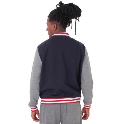 Imagem de Jaqueta College Moletom Masculina M10 Hoop USA Dark