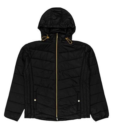 Imagem de Jaqueta Com Capuz Plus Size Secret Glam Preto