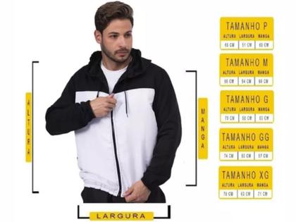 Imagem de Jaqueta Corta Vento Blusa para treinos exercícios Caminhada  Com Capuz Kit com relógio Digital K011