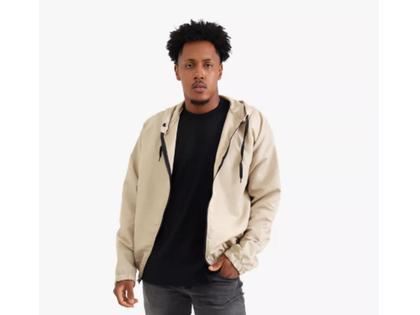 Imagem de Jaqueta Corta Vento Blusa para treinos exercícios Caminhada  Com Capuz Kit com relógio Digital K011