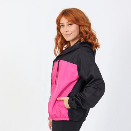 Imagem de Jaqueta Corta Vento Blusa para treinos exercícios Caminhada  Com Capuz Kit com relógio Digital K011