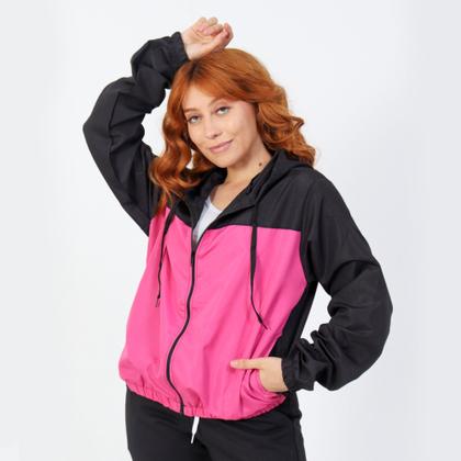 Imagem de Jaqueta Corta Vento Blusa para treinos exercícios Caminhada  Com Capuz Kit com relógio Digital K011