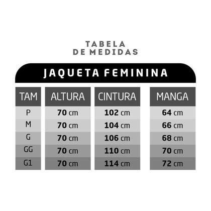 Imagem de Jaqueta Corta Vento Feminino Preto WSS Brasil Holidays