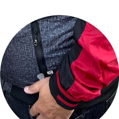 Imagem de Jaqueta Corta Vento Masculina Gangster Plus Tamanho Grande