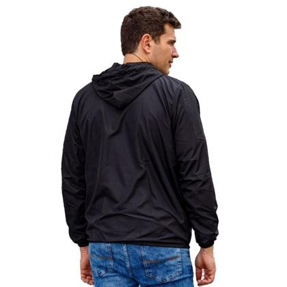 Imagem de Jaqueta Corta Vento Masculina Impermeável Forrada com Bolsos