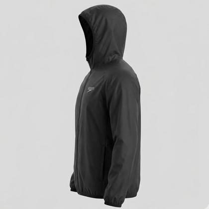 Imagem de Jaqueta Corta Vento Speedo Essential Masculina Preto -