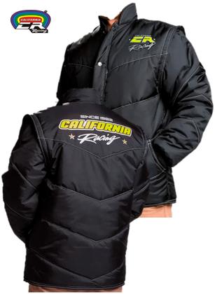 Imagem de Jaqueta Cr Califórnia Racing Life Amarelo Masculino Motoboy Motoqueiro