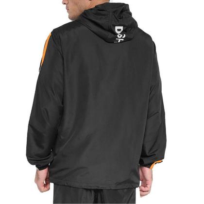 Imagem de Jaqueta DC Shoes Hood Stripe Masculina Preto/Laranja