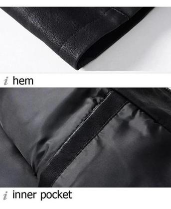 Imagem de jaqueta de masculina Slim T2 preta -M