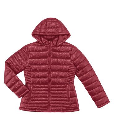 Imagem de Jaqueta de Microfibra Feminina com Capuz Endless Vermelho