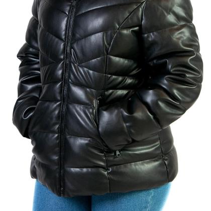 Imagem de Jaqueta Facinelli Puffer Microfibra Feminina 620278 Preta