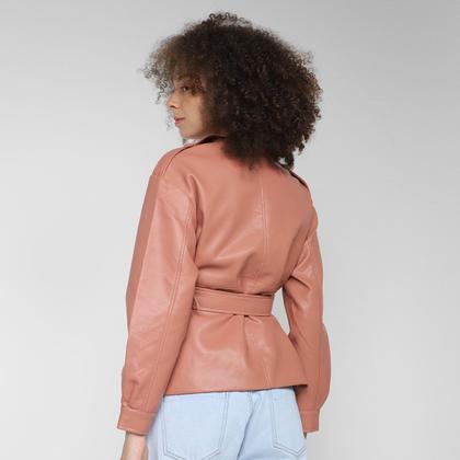 Imagem de Jaqueta Facinelli Trench Coat PU Feminina