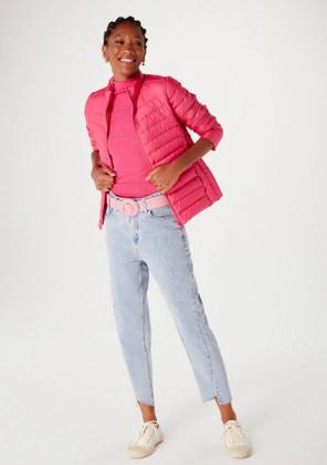 Imagem de Jaqueta Fem Hering Puffer Com Forro Rosa Pink K0M01GSI