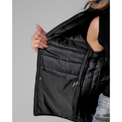 Imagem de Jaqueta Feminina Bobojaco Preta Nylon Puffer