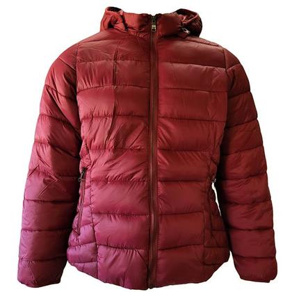 Imagem de Jaqueta Feminina Puffer City Lady Plus Size Capuz Removível