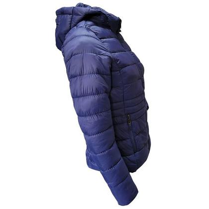 Imagem de Jaqueta Feminina Puffer com Capuz Removível Facinelli Toque Macio