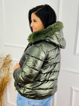 Imagem de Jaqueta Feminina Puffer Metalizada Importada 620277