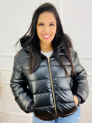 Imagem de Jaqueta Feminina Puffer Metalizada Importada 620277