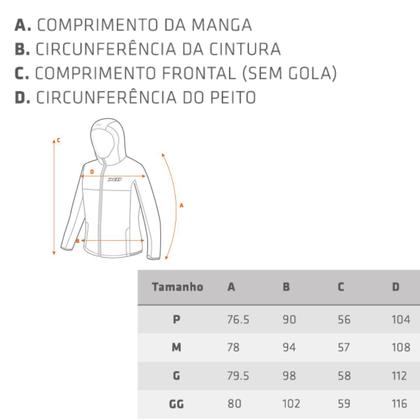 Imagem de Jaqueta Feminina X11 Rain Casual Corta Vento Impermeável