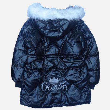 Imagem de Jaqueta Infantil Manabana Barbie Forrada Resistente à Água Rosa Feminina