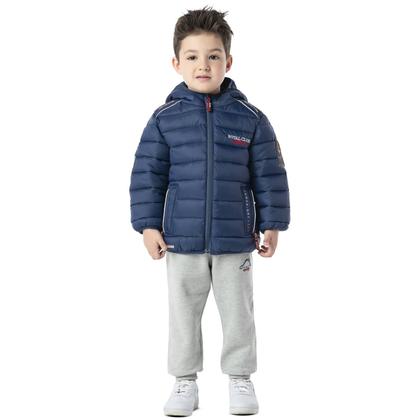 Imagem de Jaqueta Infantil Menino Norway Nylon Capuz E Bolso Inverno