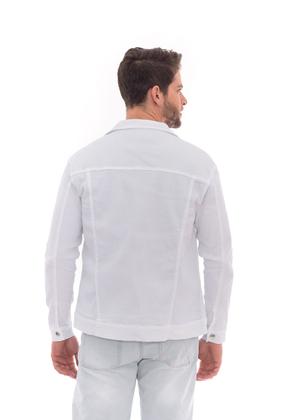 Imagem de Jaqueta Jeans Masculina Básica Tendência Estação