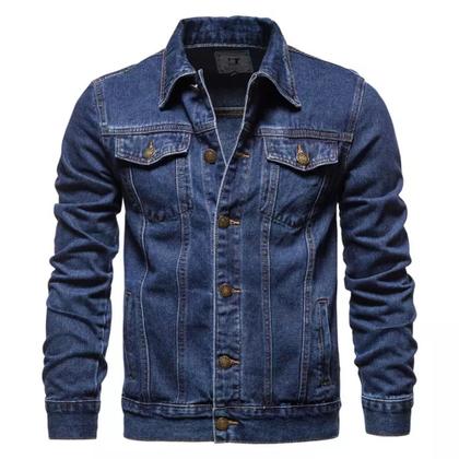 Imagem de Jaqueta Jeans Masculina Moderna M