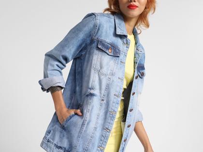 Imagem de Jaqueta Jeans Vista Magalu Ampla