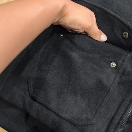 Imagem de Jaqueta Lã Batida Masculina TR 17  Elegância e Conforto no Frio! !