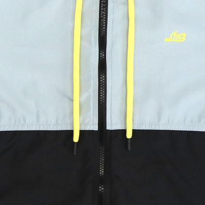 Imagem de Jaqueta Lost Windbreaker Recorte Masculina Cinza/Preto