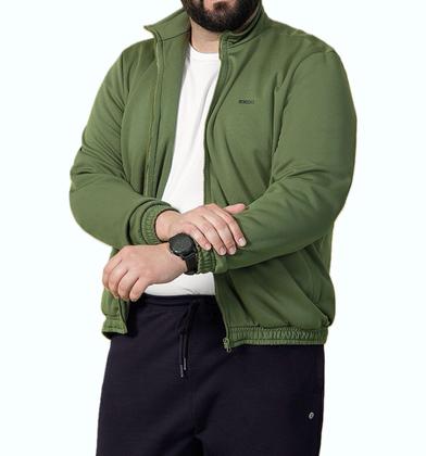 Imagem de Jaqueta Masculina Exco Moletom Montana Plus Size com Punhos